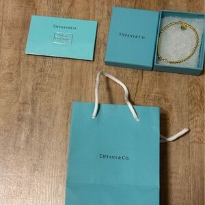 Tiffany & Co. Gold Bead Bracelet